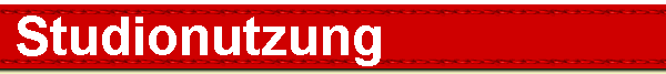  Studionutzung 